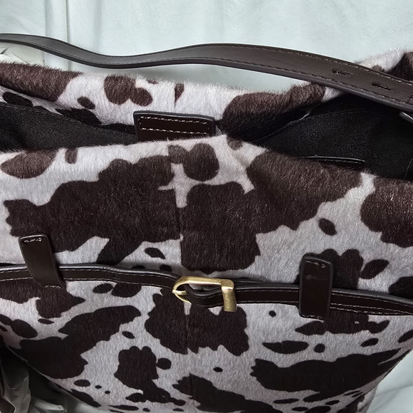 House of Harlow 1960 Cow Print Shoulder Crossbody Purse Bag New NWT - Picture 15 of 15